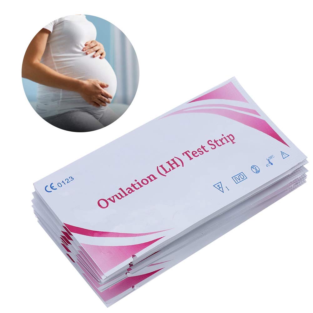 50Pcs LH Ovulation Test Strips Over 99% Accuracy Pregnancy Test Ovulation Urine Test Strips LH Tests First Response